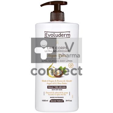 Evoluderm Argan Divin Lait Corps 1 L