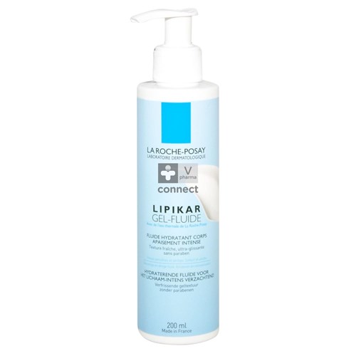 La Roche Posay Lipikar Gel Fluide Hydratant Corps 200 ml