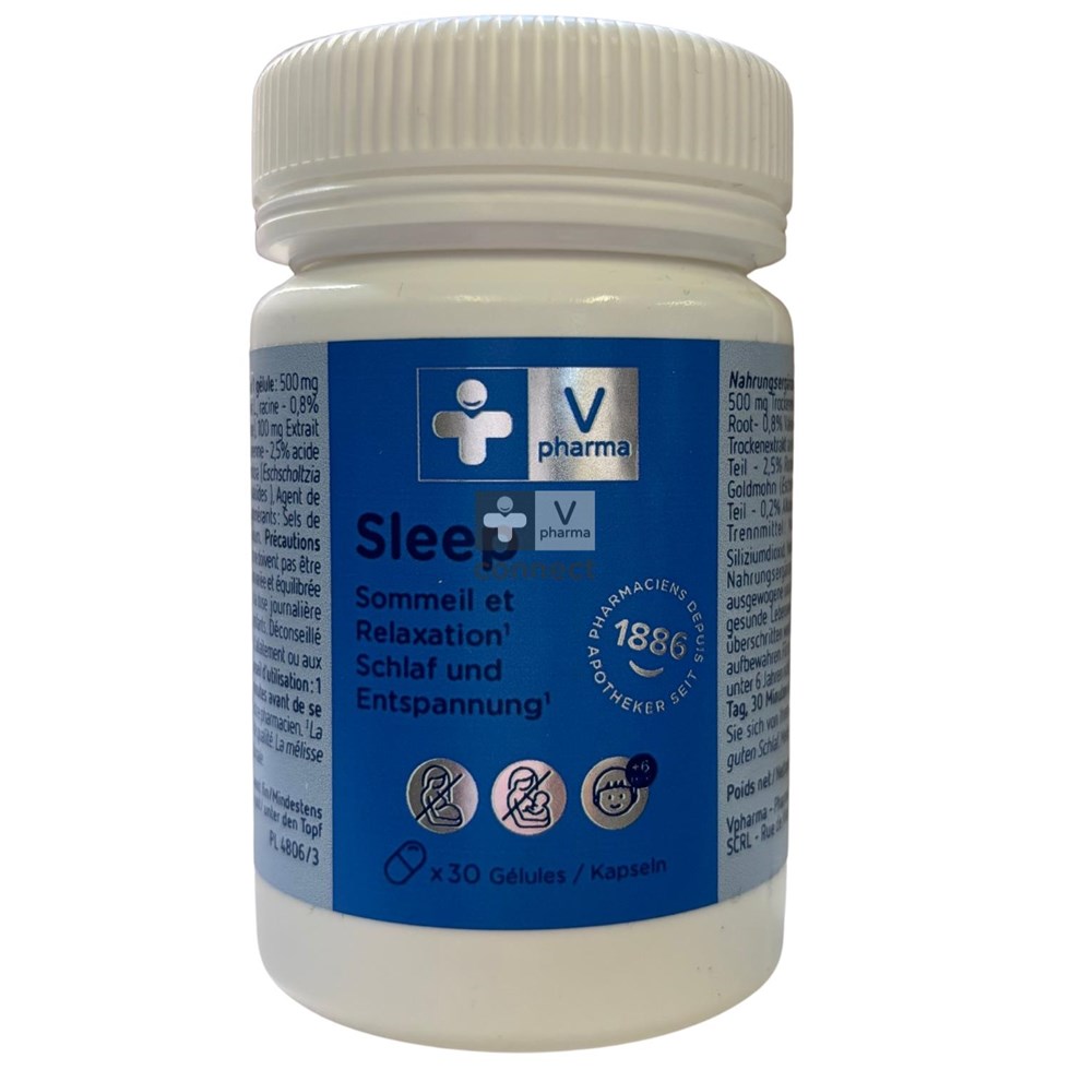 Vpharma Nutrition Sleep 30 Gélules