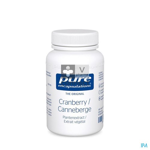 Pure Encapsulations Canneberge 60 Capsules