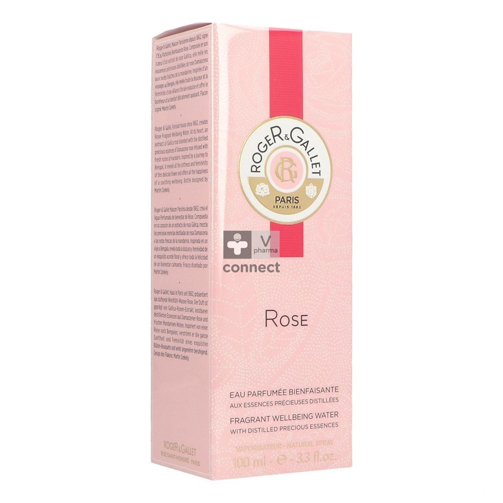 Roger & Gallet Rose Eau Douce Parfumée 100 ml
