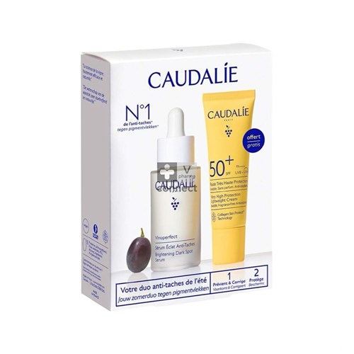 Caudalie Vinoperfect Set Serum&zonneprod. 2 Prod.