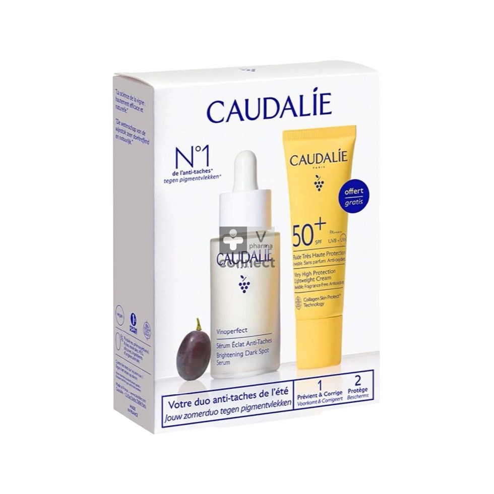 Caudalie Coffret Vinoperfect Sérum + Vinosun Crème 20 ml