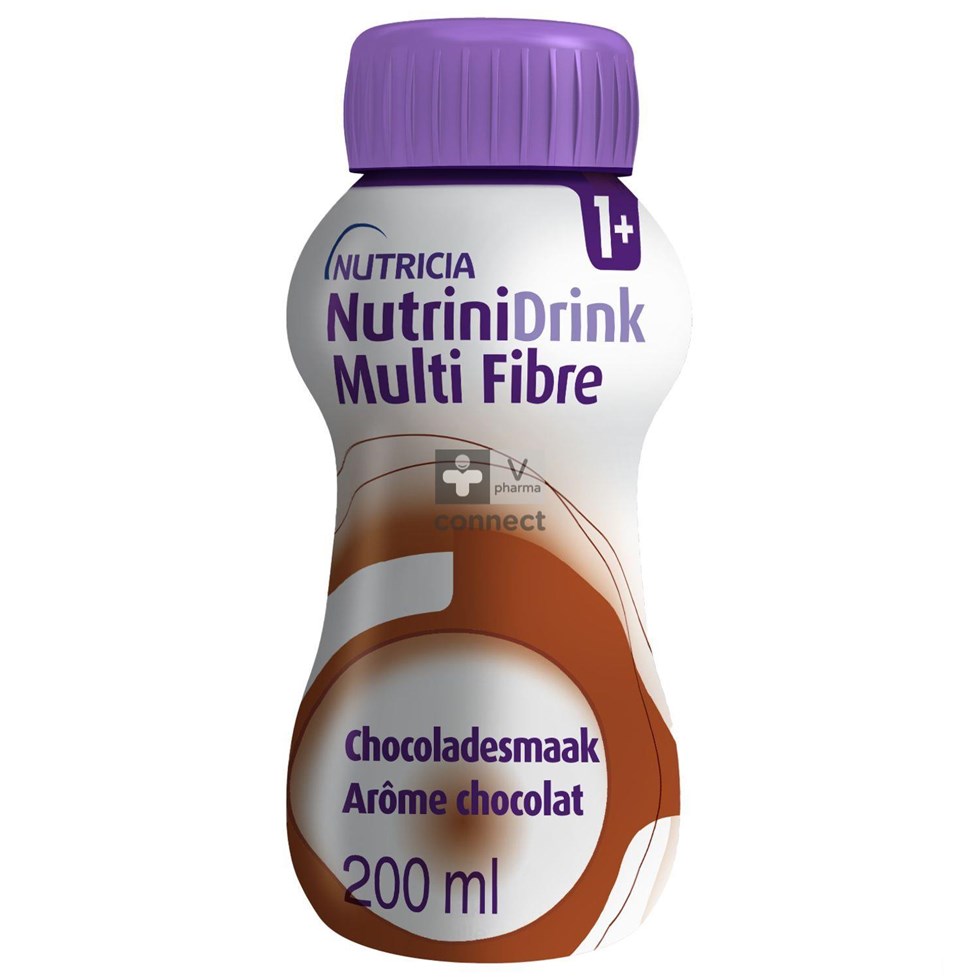 Nutrinidrink Chocolade Multi F.+12m Fl 200ml 65599