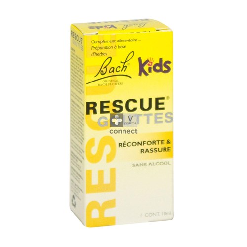 Bach Flower Remedy Rescue Kids Gouttes 10 ml