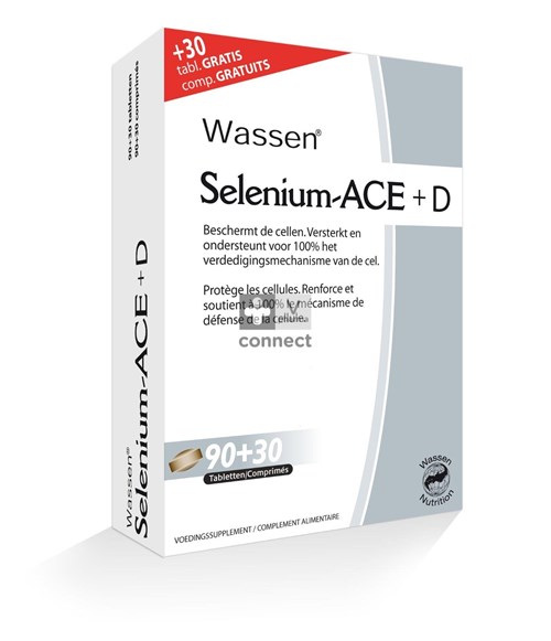 Selenium Ace + D 90 Comprimés + 30 Gratuits