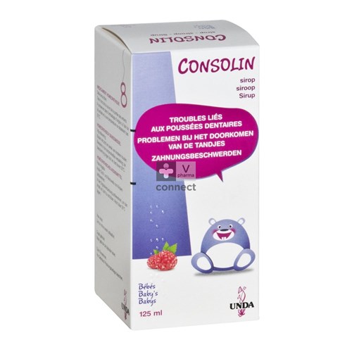 Consolin Siroop Kind 125ml Unda