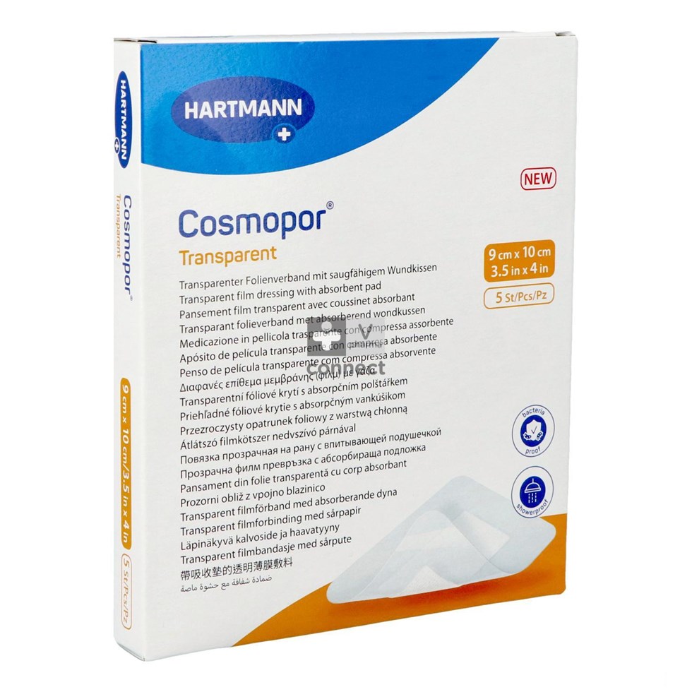 Cosmopor Transparent 9cmx10cm 5 9010521