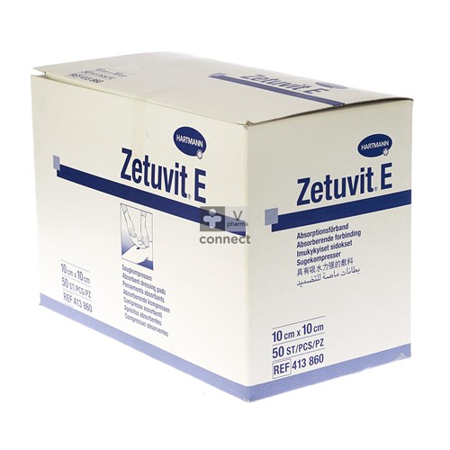 Zetuvit E 10x10cm Nst. 50 P/s