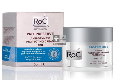 Roc Pro-preserve Creme Voedend Rijk Dh 50ml