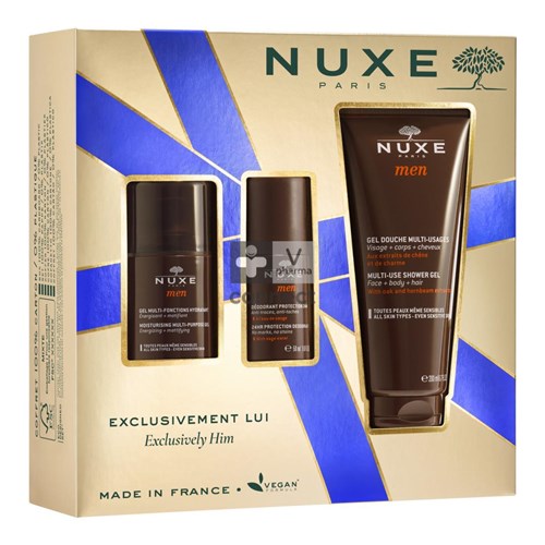 Nuxe Coffret Men Noel 3 Prod.