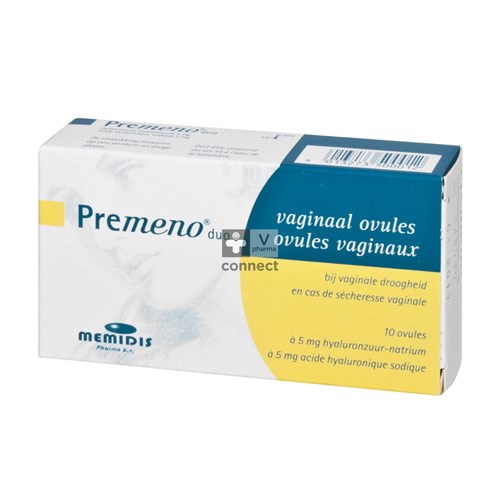 Premeno Duo 10 Intra-vaginale Ovules