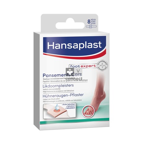 Hansaplast Med Pansements Cors 8   47748