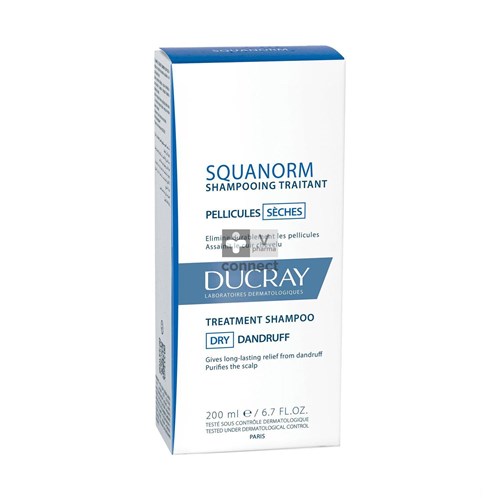 Ducray Squanorm Sh Droge Schilfers 200ml