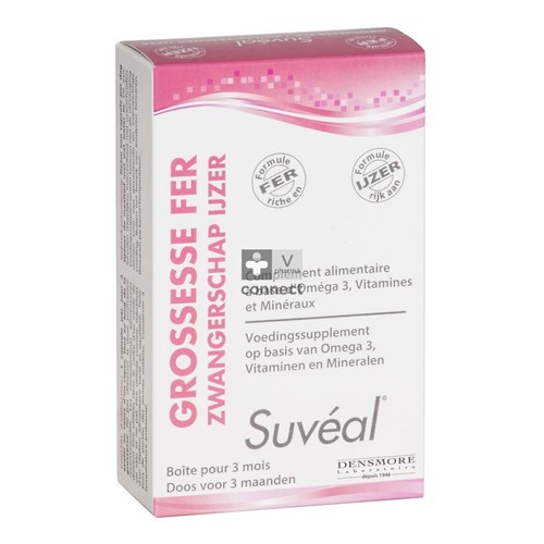 Suveal Grossesse Fer 90 Capsules