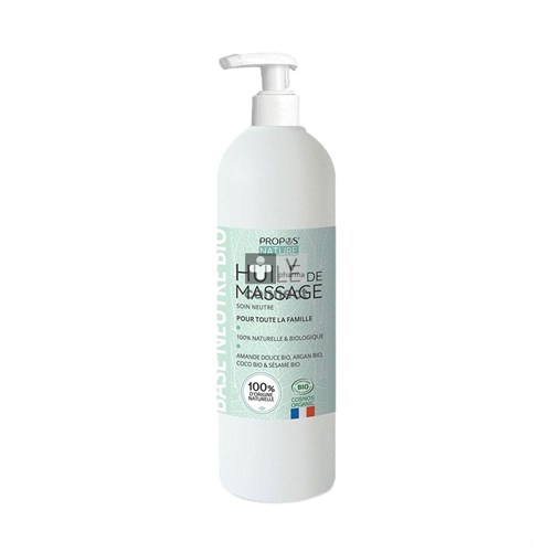 Propos Nature Huile Soin Massage Neutre Bio 200 ml