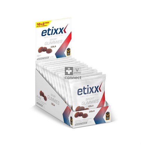 Etixx Sport Gummies 12 x 40 g