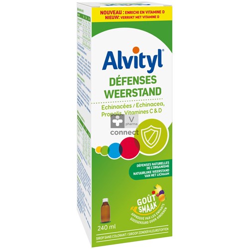 Alvityl Défenses Sirop 240 ml