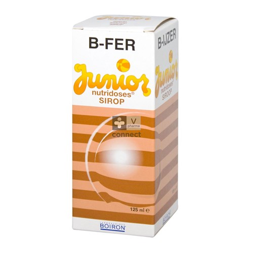 B-ijzer Junior Nutridoses Siroop 125ml Boiron