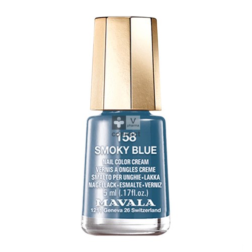 Mavala Vernis à Ongles Mini Color Carrousel Color 158 Smocky Blue