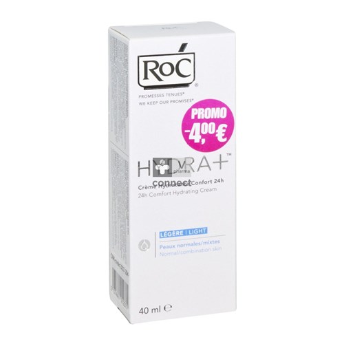 Roc Hydra+ Crème Légère 40 ml Prix Promo