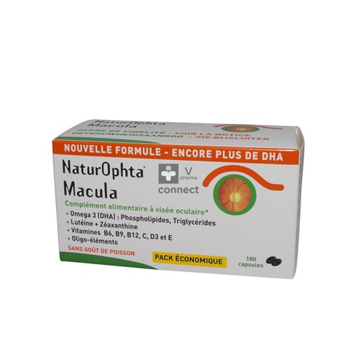 Naturophta Macula 180 Capsules
