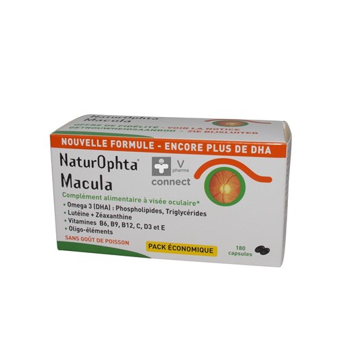 Naturophta Macula 180 Capsules