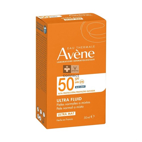 Avene Solaire Ultra Fluide Spf50+ 50 ml