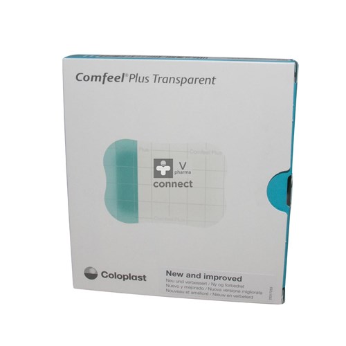 Comfeel Plus Platen Transp 5x 7cm 10 33530