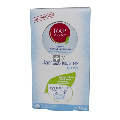 Rap Phyto Lingettes Fraîcheur 7 Sachets