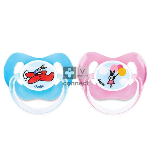 Dodie Sucette Physio Lapin + 18 mois