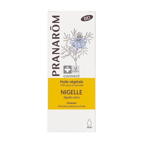 Pranarom Nigelle Huile Végétale Bio 50 ml