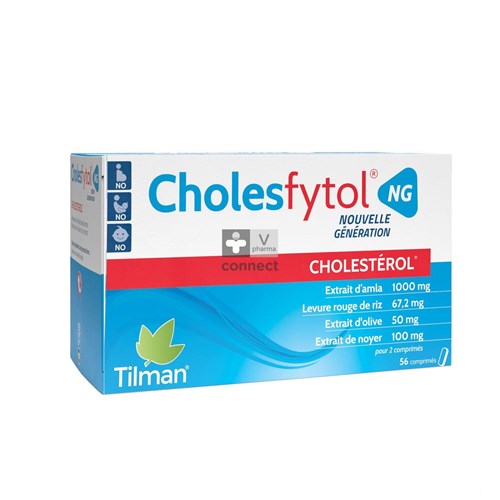 Cholesfytol Ng 56 Comprimés Tilman