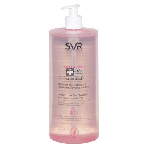 SVR Topialyse Gel Lavant Flacon Pompe 1 litre Prix Promo