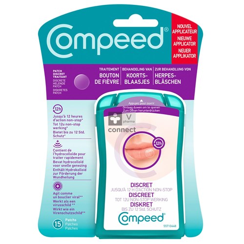 Compeed Patch Koortsblaasjes 15 Met Applicator