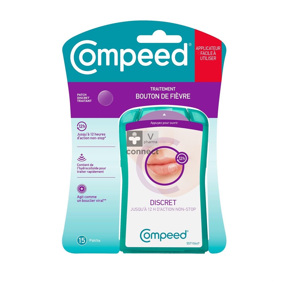 Compeed Patch Koortsblaasjes 15 Met Applicator