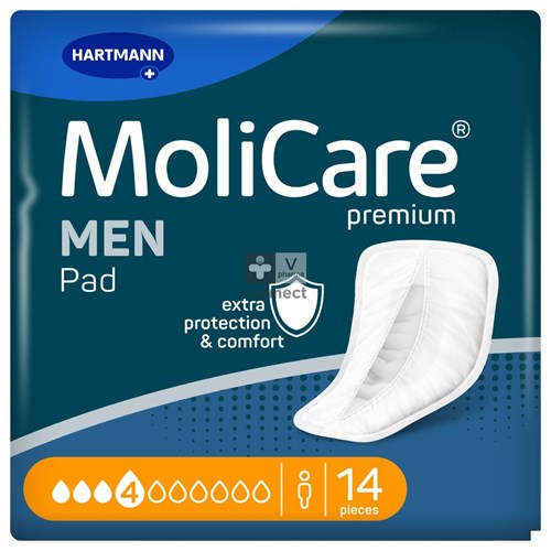 Molicare Premium Men Pad 4Drop 14 Pièces