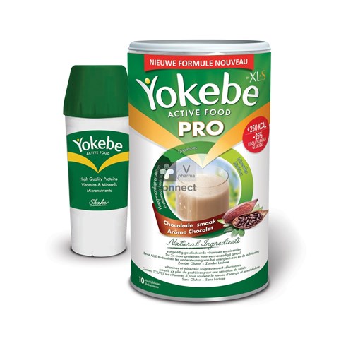 Yokebe Pro By XLS Chocolat 400 g + Shaker