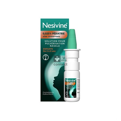 Nesivine Sine Spray Pediatrique  0.025% 10 ml