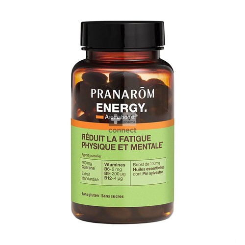 Pranarom Aromaboost Energy Caps 60