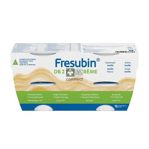Fresubin Db 2 Kcal Creme Vanille 4X125g