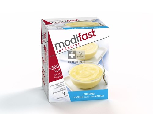 Modifast Intensive Pudding Vanille Zakje 9