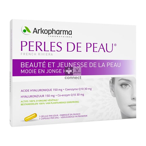 Perles De Peau Hyaluronauur + Coenzyme Q10 Caps 30