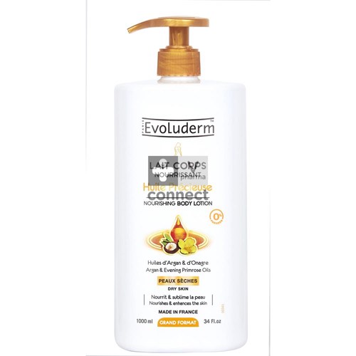 Evoluderm Huile Precieuse Lait Corps 1 L