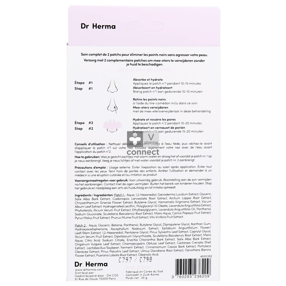 Dr. Herma Verzorgingen Patch Neus 5