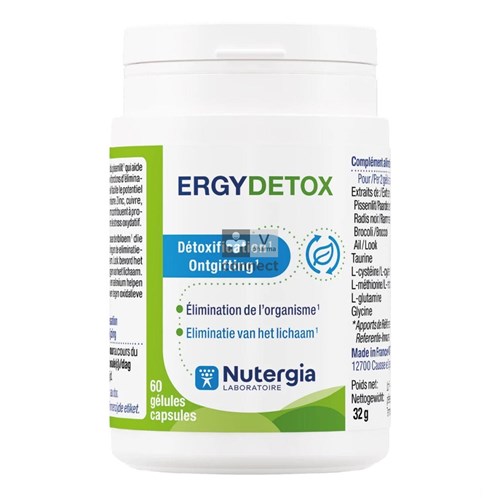 Ergydetox Caps 60