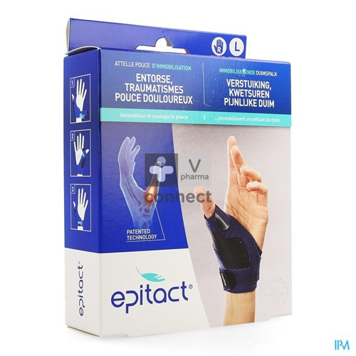 Epitact Attelle Pouce Immobilisation Droite L