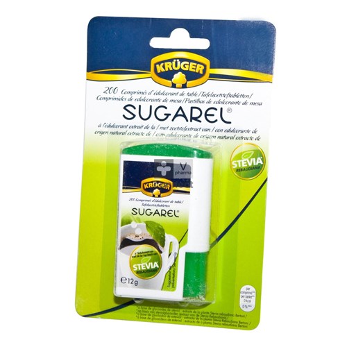 Sugarel Stevia Edulcorant de Table 200 Comprimés