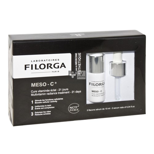 Filorga Meso-c Vitaminekuur Stralende Huid Fl3x7ml