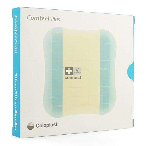 Comfeel Plus Plaque Biseautée Stérile 10 cm x 10 cm  3 Pièces 31102